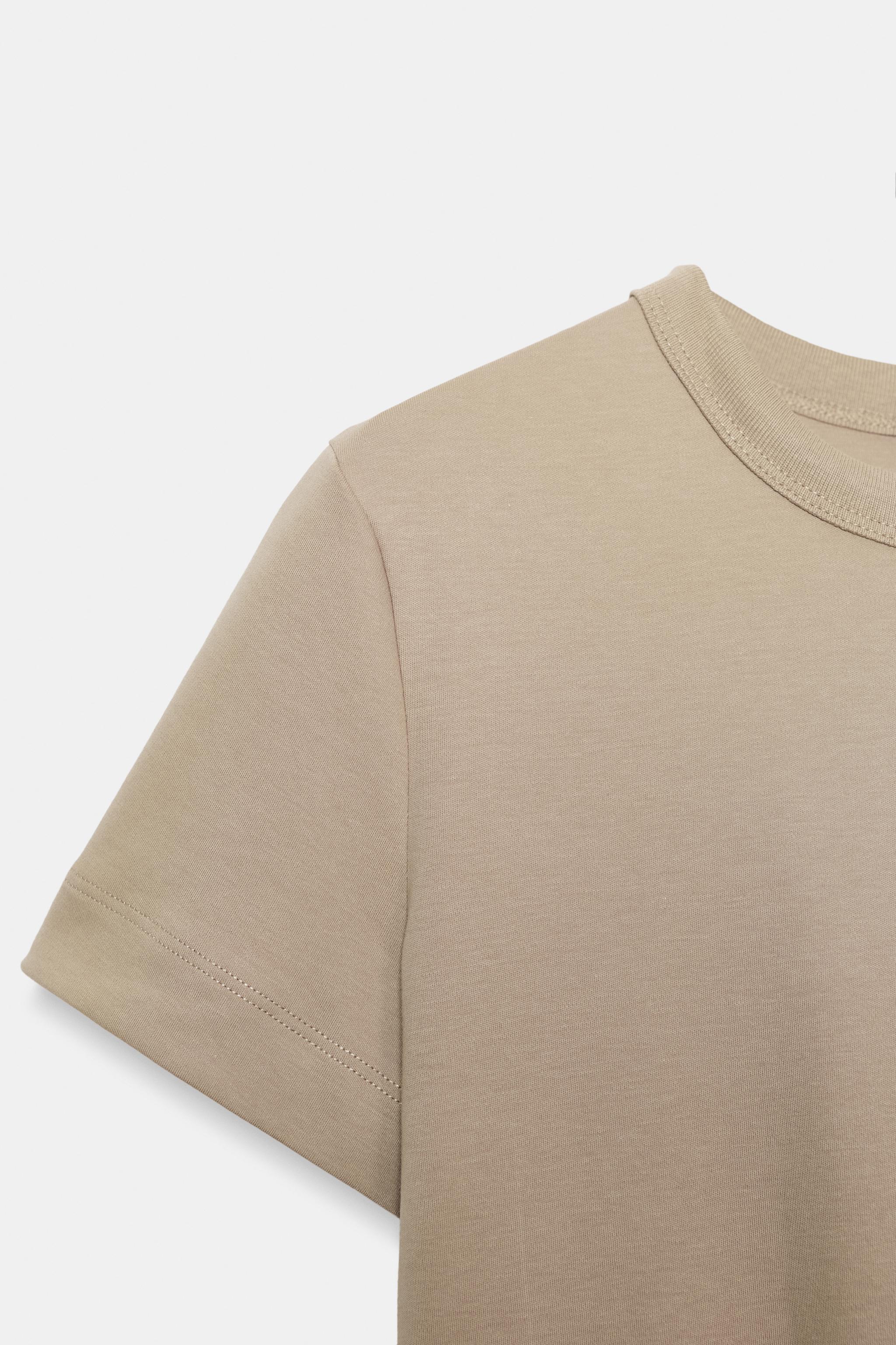 T-SHIRT INTERLOCK MANCHES COURTES